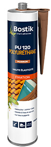 BOSTIK PU 120 MARRON EN CARTOUCHE DE 300 ML