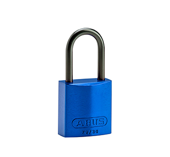 BRADY CADENAS BLEU COMPACT ALUMINIUM ANSE 40 MM EN PAQUET DE 6