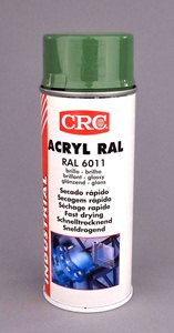 CRC ACRYL RAL 6011 VERT RESEDA EN AEROSOL DE 520 ML / 400 ML