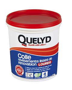 QUELYD COLLE REVETEMENTS LISSES DE RENOVATION LOURDS EN POT DE 1 KG