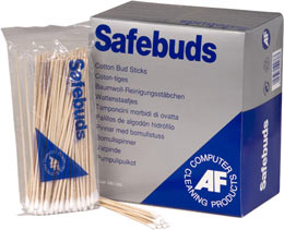 AF SBU000 SAFEBUDS EN PAQUET DE 100 BATONNETS