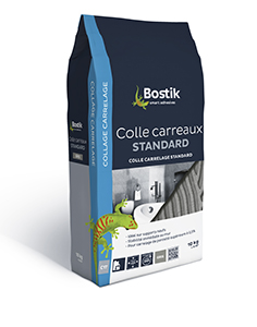 BOSTIK COLLE CARREAUX STANDARD GRIS EN SAC DE 10 KG
