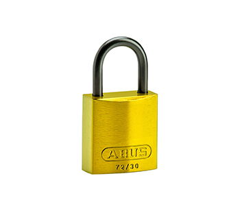 BRADY CADENAS JAUNE COMPACT ALUMINIUM ANSE 25 MM EN PAQUET DE 6