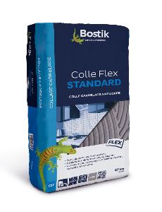 BOSTIK COLLE FLEX STANDARD GRIS EN SAC DE 25 KG
