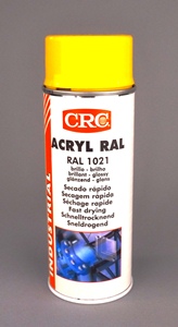 CRC ACRYL RAL 1021 JAUNE CADMIUM EN AEROSOL DE 520 ML / 400 ML