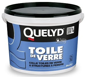 QUELYD TOILE DE VERRE EN SEAU DE 5 KG