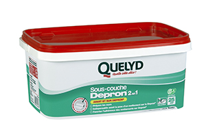 QUELYD SOUS COUCHE DEPRON 2 EN 1 OPACIFIANTE EN SEAU DE 2,5 L