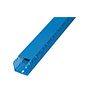 GOULOTTE GN-A6/4  BLEU 100 x 100  + COUVERCLE  EN LONGUEUR DE 2 M
