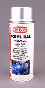 CRC ACRYL RAL ARGENT METALLISE EN AEROSOL DE 520 ML / 400 ML