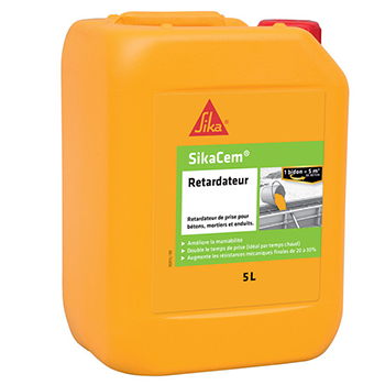 SIKACEM RETARDATEUR EN BIDON DE 5 L