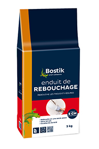 BOSTIK ENDUIT DE REBOUCHAGE POUDRE EN SAC DE 5 KG