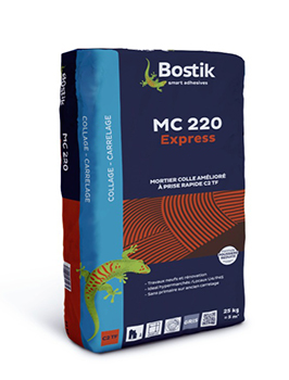 BOSTIK MC 220 EXPRESS GRIS EN SAC DE 25 KG