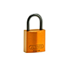 BRADY CADENAS ORANGE COMPACT ALUMINIUM ANSE 25 MM EN PAQUET DE 6