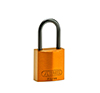 BRADY CADENAS ORANGE COMPACT ALUMINIUM ANSE 40 MM EN PAQUET DE 6