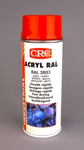 CRC ACRYL RAL 3003 ROUGE RUBIS EN AEROSOL DE 520 ML / 400 ML