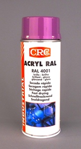 CRC ACRYL RAL 4001 LILAS ROUGE EN AEROSOL DE 520 ML / 400 ML