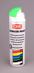 CRC MARKER PAINT VERT FLUO EN AEROSOL DE 650 ML / 500 ML