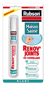 RUBSON RENOV JOINT DE CARRELAGE BLANC EN STYLO DE 7 ML