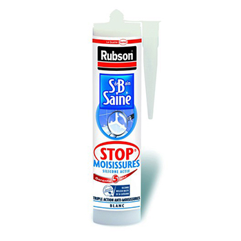 RUBSON SDB SAINE STOP MOISISSURES BLANC EN CARTOUCHE DE 280 ML