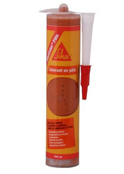 SIKACOLOR PATE OCRE EN CARTOUCHE DE 300 ML