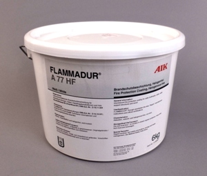 FLAMMADUR A77HF BLANC EN BIDON DE 6 KG