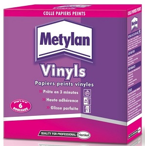 METYLAN COLLE PAPIERS PEINTS VINYLS EN PAQUET DE 200 GR