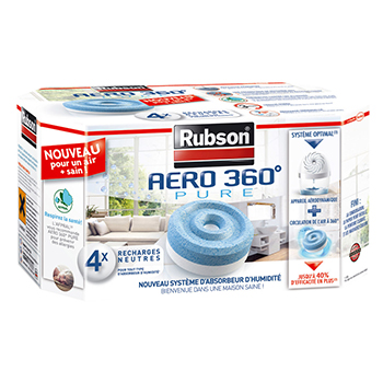 RUBSON RECHARGES POUR AERO PURE EN PAQUET DE 4