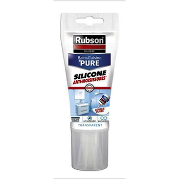 RUBSON MASTIC BAIN & CUISINE PURE BLANC EN TUBE DE 150 ML