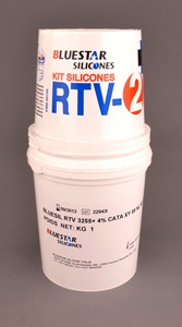 BLUESIL RTV 3255 + CATALYSEUR XY 85 NL EN KIT DE 1 KG