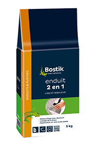 BOSTIK ENDUIT 2 EN 1 POUDRE EN SAC DE 5 KG