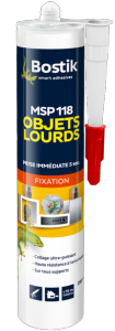 BOSTIK MSP 118 OBJETS LOURDS EN CARTOUCHE DE 290 ML