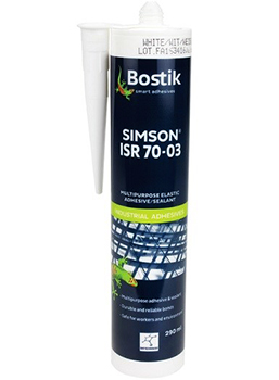 BOSTIK SIMSON ISR 70-03 BLANC EN CARTOUCHE DE 290 ML