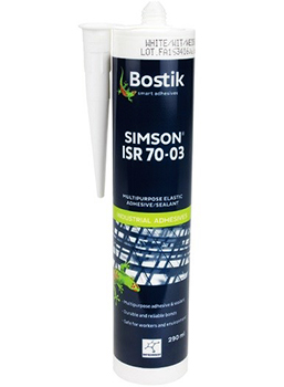 BOSTIK SIMSON ISR 70-03 NOIR EN CARTOUCHE DE 290 ML