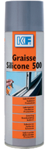 KF GRAISSE SILICONE 500 EN AEROSOL DE 650 ML / 400 ML - PAR 12