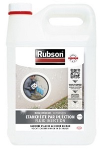 RUBSON MURS EXTERIEURS ETANCHEITE PAR INJECTION EN 5 L - arrêté