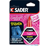 SADER COLLE TISSUS FINIS LES OURLETS EN FLACON DE 40 ML