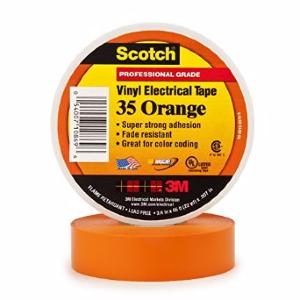 3M 35 ORANGE LARGEUR 19 MM EN ROULEAU DE 20 M