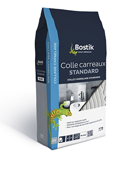 BOSTIK COLLE CARREAUX STANDARD GRIS EN SAC DE 5 KG