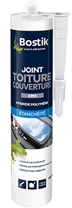 BOSTIK JOINT TOITURE COUVERTURE GRIS EN CARTOUCHE DE 290 ML