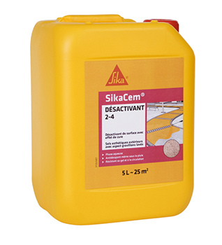 SIKACEM DESACTIVANT 2-4 BLEU EN BIDON DE 5 L