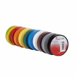 3M TEMFLEX 1500 MULTICOLORE LARGEUR 15 MM EN KIT 10 ROULEAUX DE 10 M