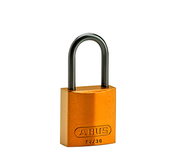 BRADY CADENAS ORANGE COMPACT ALUMINIUM ANSE 40 MM EN PAQUET DE 6