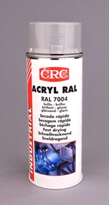 CRC ACRYL RAL 7004 GRIS SIGNAL EN AEROSOL DE 520 ML / 400 ML
