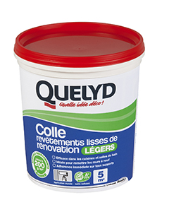 QUELYD COLLE REVETEMENTS LISSES DE RENOVATION LEGERS EN POT DE 1 KG