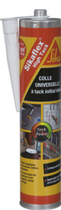 SIKAFLEX HIGH TACK BLANC EN CARTOUCHE DE 300 ML - PAR 12