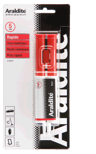 ARALDITE RAPIDE EN SERINGUE DE 24 ML