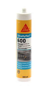 SIKAHYFLEX 600 TRANSPARENT EN CARTOUCHE DE 300 ML - PAR 25