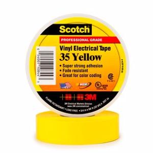 3M 35 JAUNE LARGEUR 19 MM EN ROULEAU DE 20 M