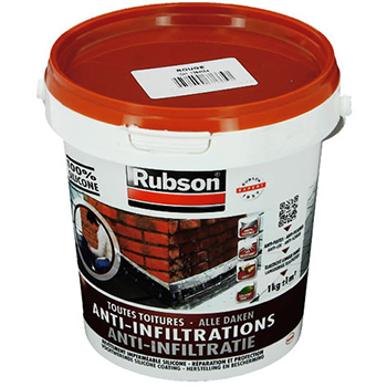 RUBSON TOITURES ANTI INFILTRATIONS BLANC EN BOITE DE 1 KG