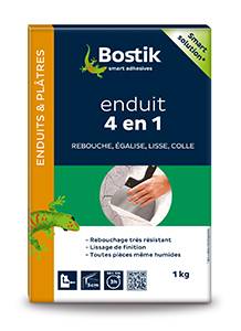 BOSTIK ENDUIT 4 EN 1 POUDRE EN CARTON DE 1 KG